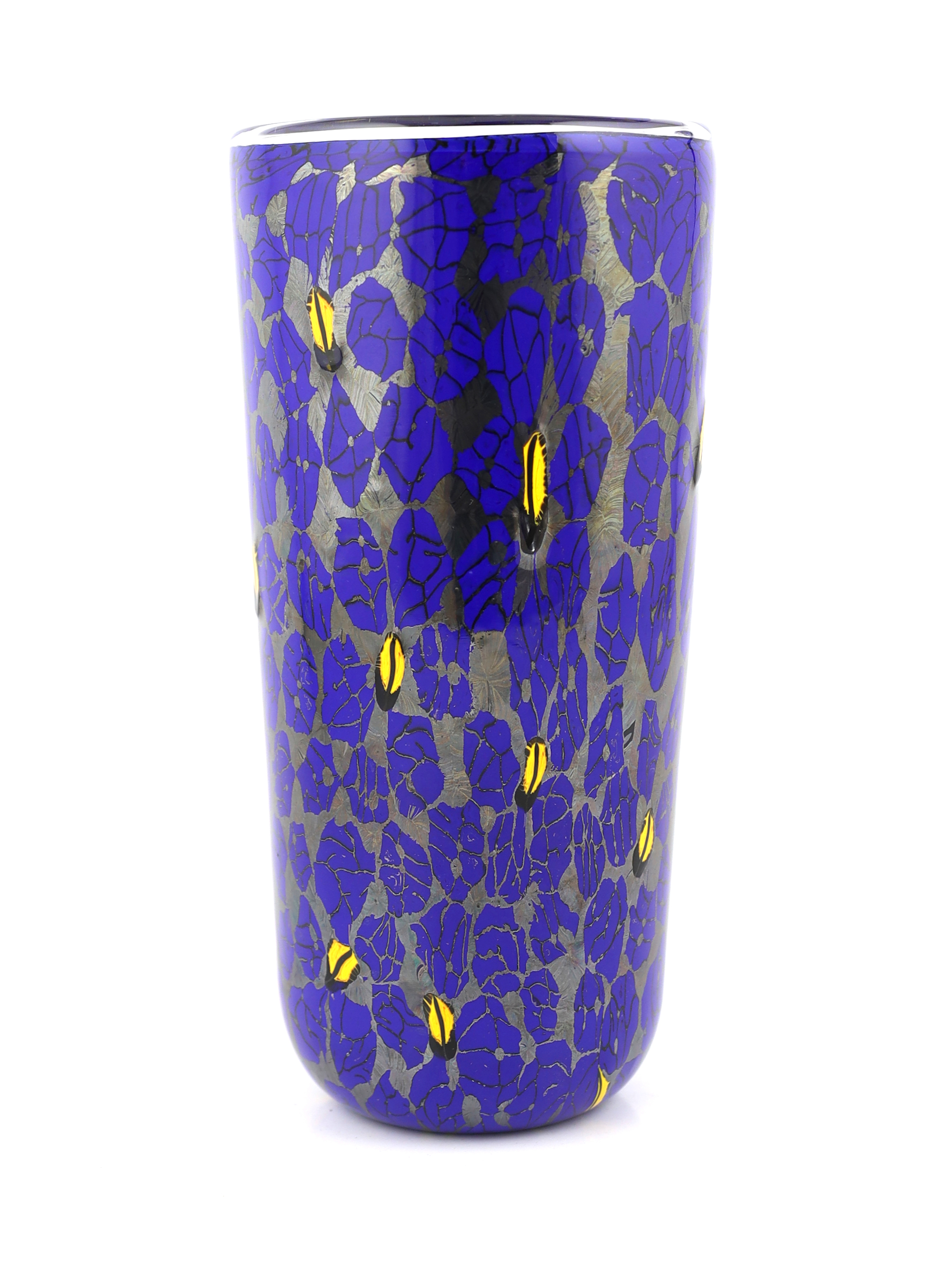 Vittorio Ferro (1932-2012), a Murano glass Murrine vase